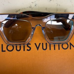 Louis Vuitton Translucent Blue Sunglasses